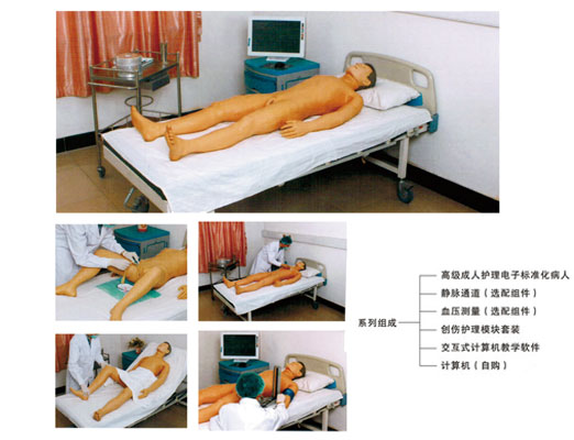 高级成人护理电子标准化病人教学系统